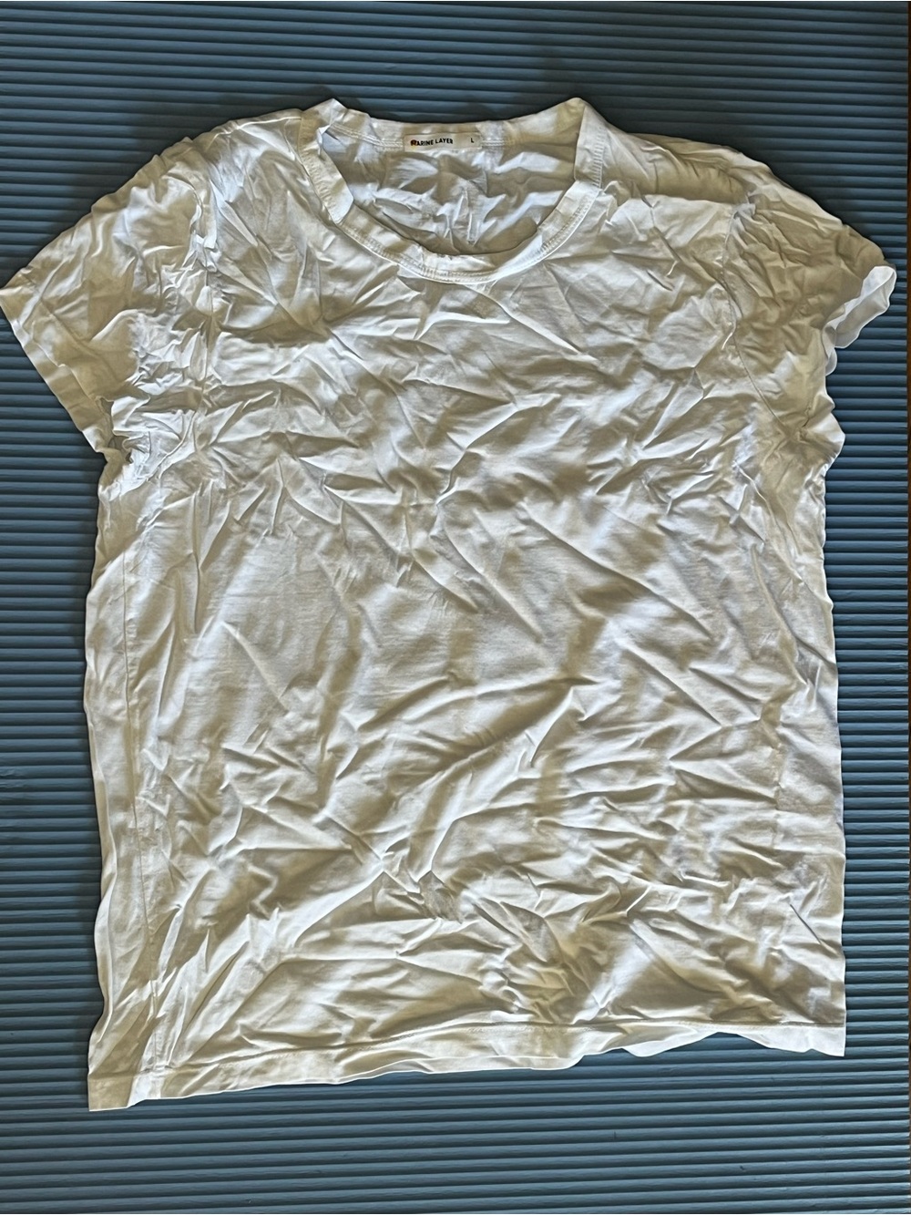 NWOT - Marine Layer White Short Sleeve Tee